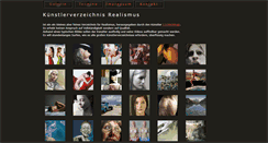 Desktop Screenshot of kuenstlerverzeichnis.schlichtholz.de